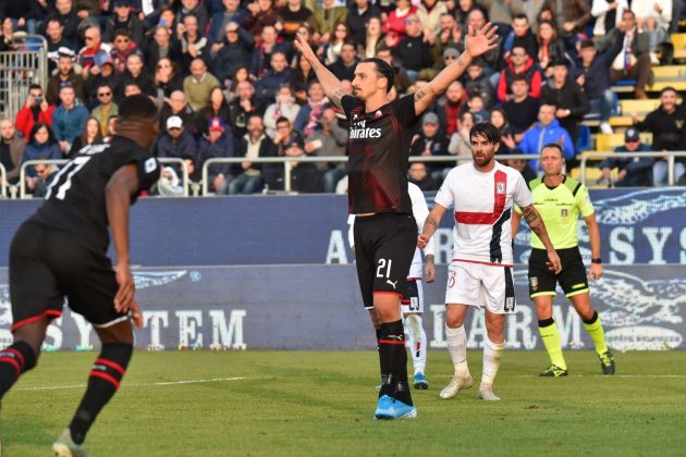 SERIE A. LEAO-IBRA, IL MILAN VINCE 2-0 A CAGLIARI ...